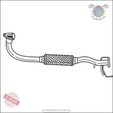 Tuyau d'échappement Sigam Avant pour FORD USA PROBE MAZDA 626 D