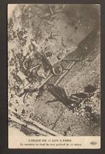 PARIS VIII° / CATASTROPHE ORAGE du 15 juin / TAXIMETRE accidenté