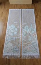 Paire de voilages en dentelles Hauteur 210cm