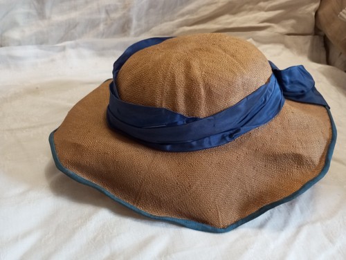 Ancien chapeau paille - de, pour