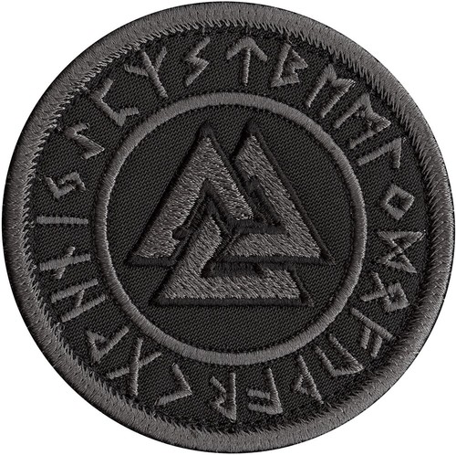 Valknut viking norse acu patch - valknut,