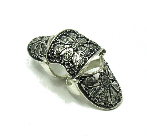 Bague longue argent - longue,