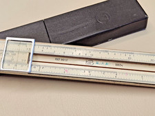 Ancienne règle logarithmique