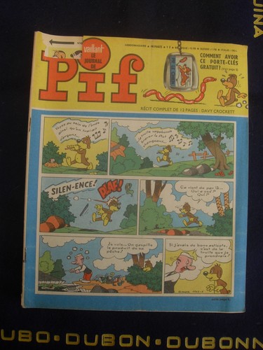 Journal pif vaillant bd - le,