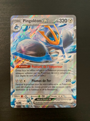 Carte pokémon pingoléon - carte,