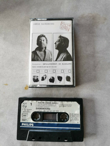 Serge gainsbourg cassette - serge,
