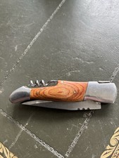 Couteau Ancien Avec Abeille Artisanal Bois de rose