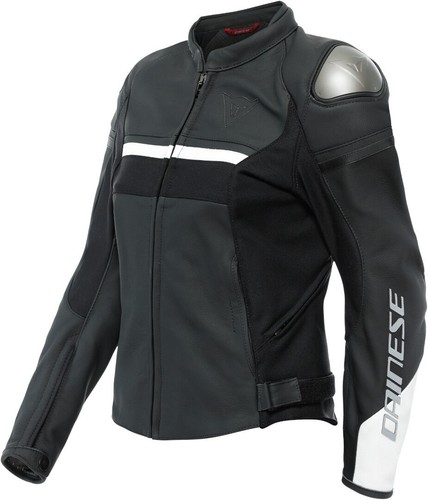Veste cuir moto pour - en,