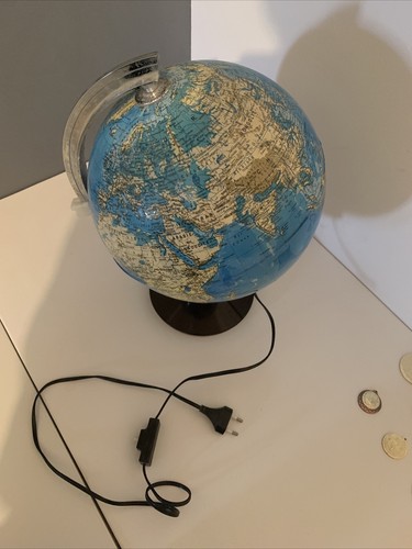 Globe terrestre lumineux lampe - terrestre,