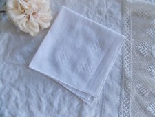 ANCIEN MOUCHOIR DE MARIAGE