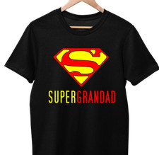 T-shirt drôle SUPER GRANDAD