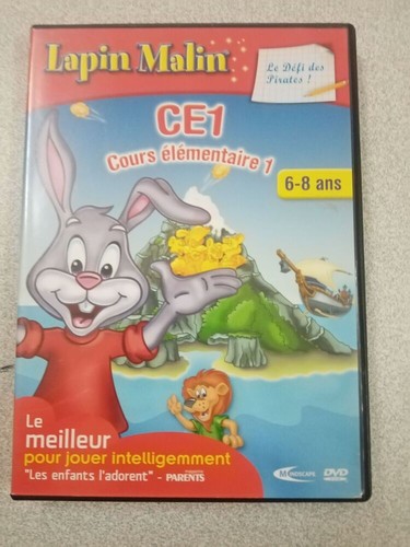 Dvd éducatif lapin malin - éducatif,