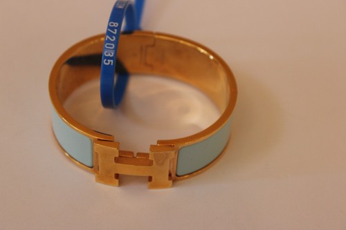 Hermes clic clac light - clic, blue