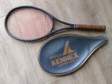 raquette tennis ProKennex Copper Ace ancienne 1980,manche Genuine Cowhide