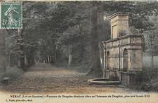 CPA 47 NERAC FONTAINE DU DAUPHIN