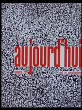 AUJOURD'HUI ART ET ARCHITECTURE 29 1960 JEAN GINSBERG, DUBUFFET SAARINEN PAULIN