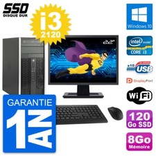 PC Tour HP 6300 CMT Ecran 22"