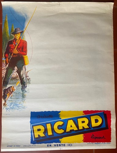 Affiche ricard anisette - ricard,