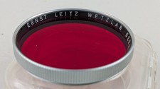 Filtre Rouge Leica Leitz Summarit 1,5/50, diamètre filetage 41mm E41 sous boîte