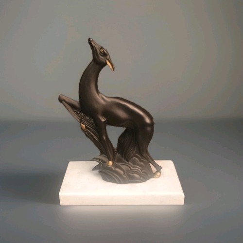 Ancienne statuette art - statuette, déco