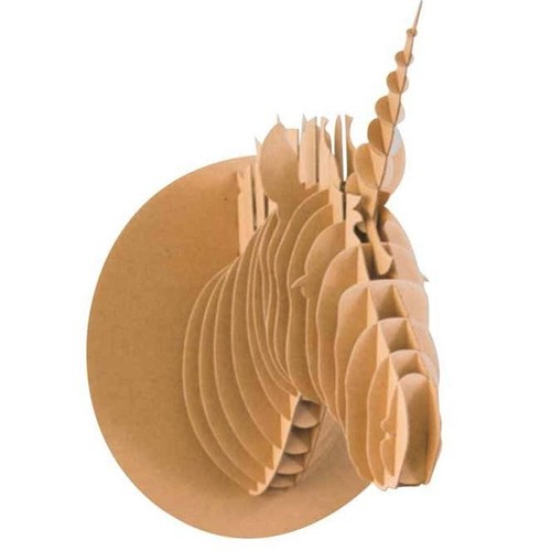 Maquette licorne carton - maquette,