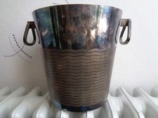 ANCIEN SCEAU A CHAMPAGNE EN METAL ARGENT ART NOUVEAUX