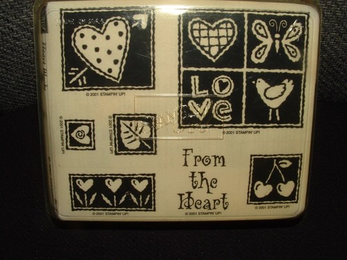 Stampin from the - up, heart
