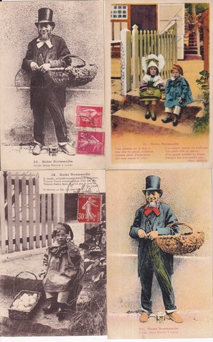 Lot cartes postales - de,