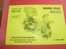 Kit 1/12 Model Plus ferrari