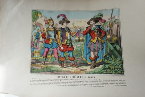 Litho couleur xix image - litho,