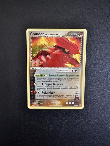 Carte pokémon groudon 95 - pokémon,