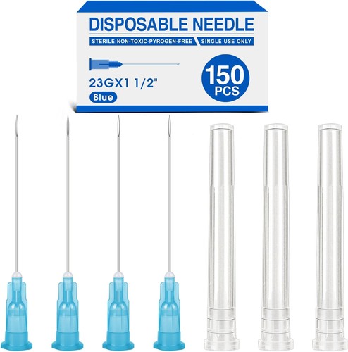 150 pack 5 pouces - 23, luer