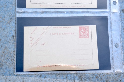 Lot entiers postaux - entiers,