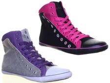 Femmes Montante Lacet Slim