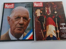 ?Paris Match 2 N° 1124 - 1125 Novembre 1970 l'Adieu du Général DE GAULLE