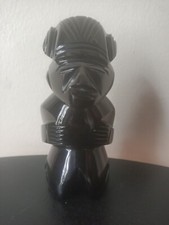 1 Statue Obsidienne Maya