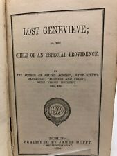 Lost Genevieve Or the Child of an Especial Providence 1856