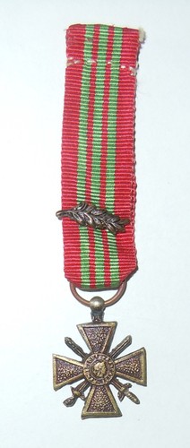Médaille miniature croix - ,