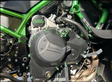 Kawasaki 1000 Ninja H2-H2R-H2SX-ZH2-SE Titanium clutch cover bolts kit