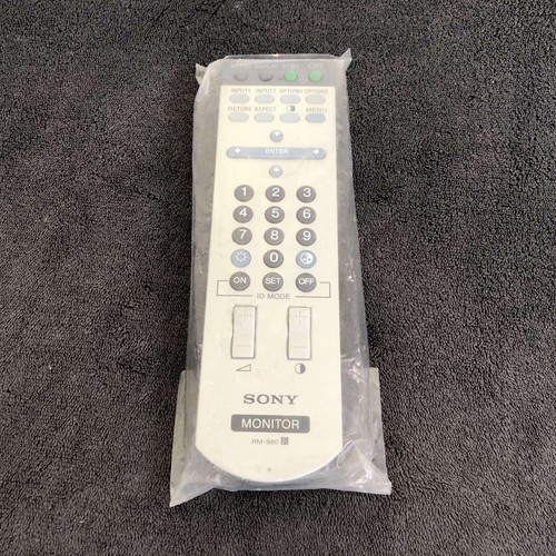Sony remote 980 pal neuf - remote, rm-980