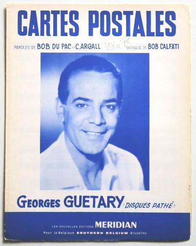 Partition vintage sheet - , music