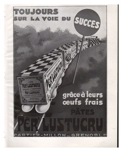 Publicite pate pèr lustucru - pate,