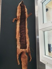 Écharpe en peau de renard - Fourrure véritable  - 125 cm