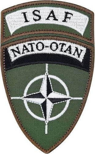 Authentique patch otan isaf - otan, «