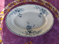 Plat Ovale Terre de Fer Choisy