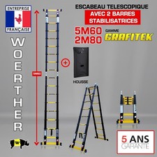 Echelle escabeau télescopique - echelle-escabeau,