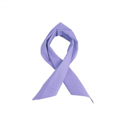 Foulard triangulaire lilas - foulard,
