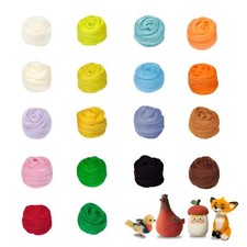 18 Couleurs de 10 g de Laine