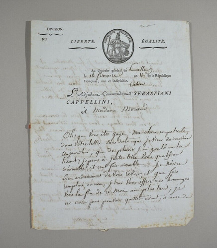 Lettre frimaire ii - frimaire, an