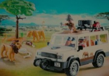 Playmobil -- Pièce de rechange -- Aventuriers 4x4 safari avec lions 6798 --